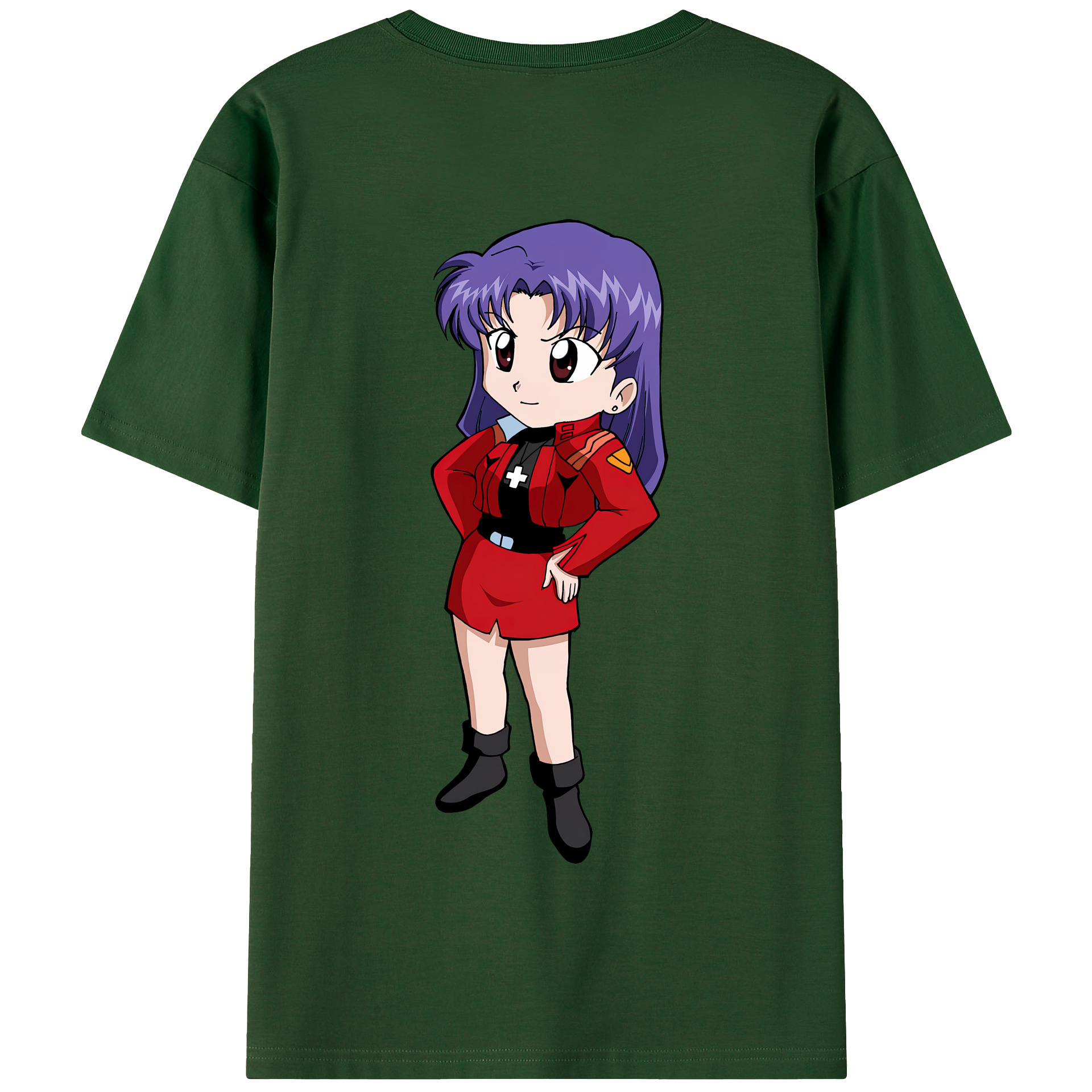 （画像用） EVA 新世紀エヴァンゲリオン 綿100％半袖Tシャツ（背面プリント）